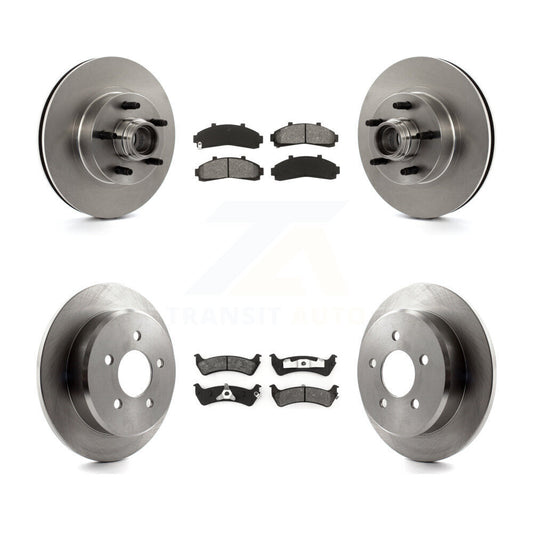[Avant + Arrière] Kit de Disque et plaquette (semi-métallique) de frein pour Ford Ranger Explorer Mercury Mountaineer K8S-103070