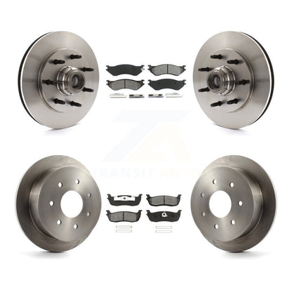 [Avant + Arrière] Kit de Disque et plaquette (semi-métallique) de frein pour Ford F-150 F-250 HD K8S-103073