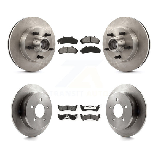 [Avant + Arrière] Kit de Disque et plaquette (semi-métallique) de frein pour Ford Ranger avec 261mm Diameter Rotor K8S-103075