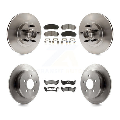 [Avant + Arrière] Kit de Disque et plaquette (semi-métallique) de frein pour Ford Explorer Sport Trac RWD K8S-103084