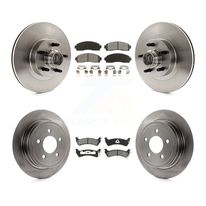 [Avant + Arrière] Kit de Disque et plaquette (semi-métallique) de frein pour Ford Explorer Sport Trac RWD K8S-103086