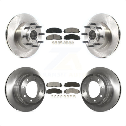 [Avant + Arrière] Kit de Disque et plaquette (semi-métallique) de frein pour Ford F-250 Super Duty F-350 K8S-103107 par Transit Auto