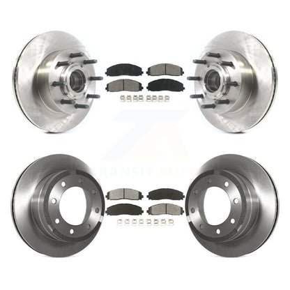 [Avant + Arrière] Kit de Disque et plaquette (semi-métallique) de frein pour Ford F-250 Super Duty F-350 K8S-103107