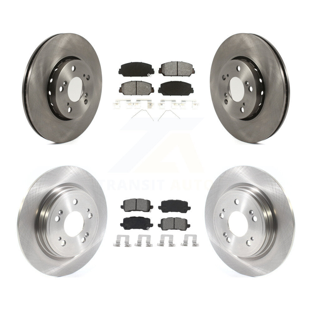 [Avant + Arrière] Kit de Disque et plaquette (semi-métallique) de frein pour Acura RLX K8S-103116