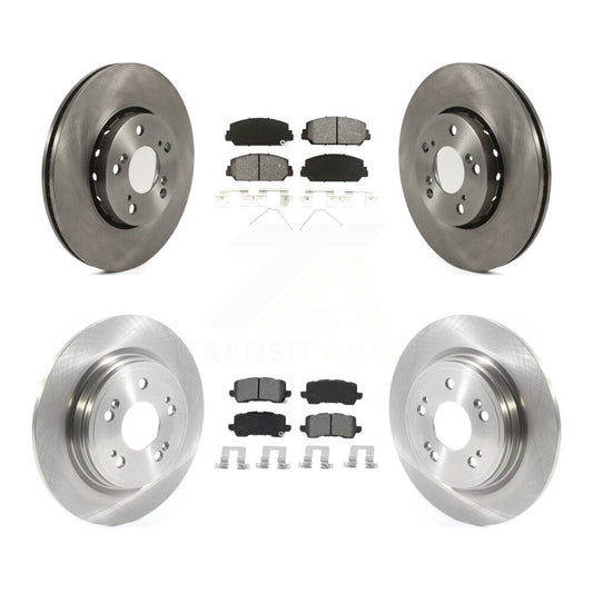 [Avant + Arrière] Kit de Disque et plaquette (semi-métallique) de frein pour Acura RLX K8S-103116