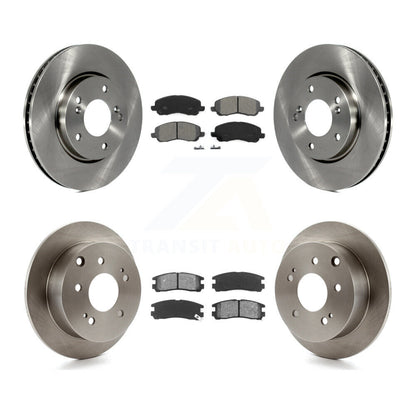 [Avant + Arrière] Kit de Disque et plaquette (semi-métallique) de frein pour Mitsubishi Galant K8S-103126