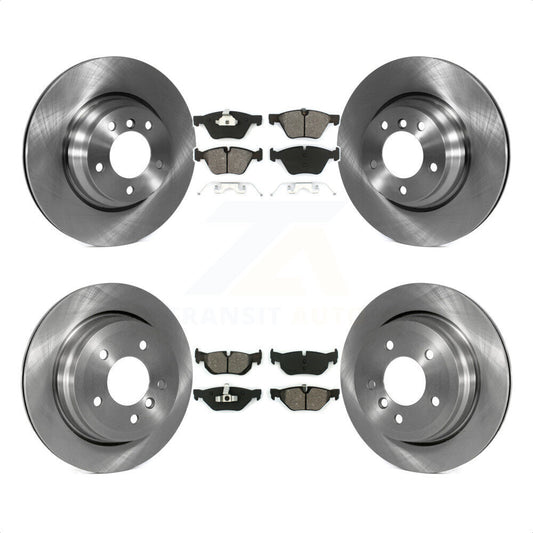 [Avant + Arrière] Kit de Disque et plaquette (semi-métallique) de frein pour 2012 BMW X1 xDrive28i avec 300mm Diameter Rotor K8S-103130 par Transit Auto