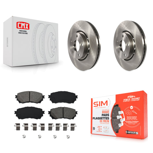 [Avant] Kit de Disque et plaquette (semi-métallique) de frein pour 2019-2021 Mazda 6 Naturally Aspirated K8S-103133