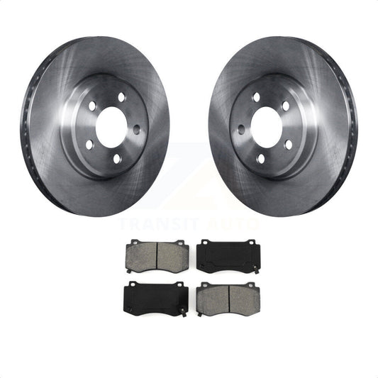 [Avant] Kit de Disque et plaquette (semi-métallique) de frein pour 2019 Dodge Charger GT avec Brembo Brakes K8S-103135 par Transit Auto