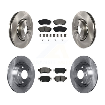 [Avant + Arrière] Kit de Disque et plaquette (semi-métallique) de frein pour 2019-2021 Mazda 6 Naturally Aspirated K8S-103138