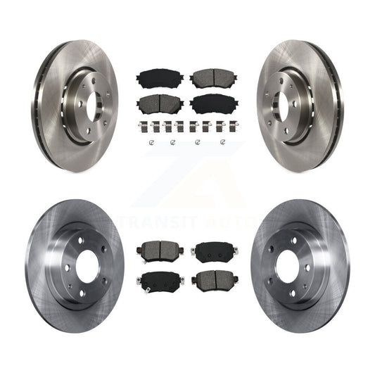 [Avant + Arrière] Kit de Disque et plaquette (semi-métallique) de frein pour 2019-2021 Mazda 6 Naturally Aspirated K8S-103138