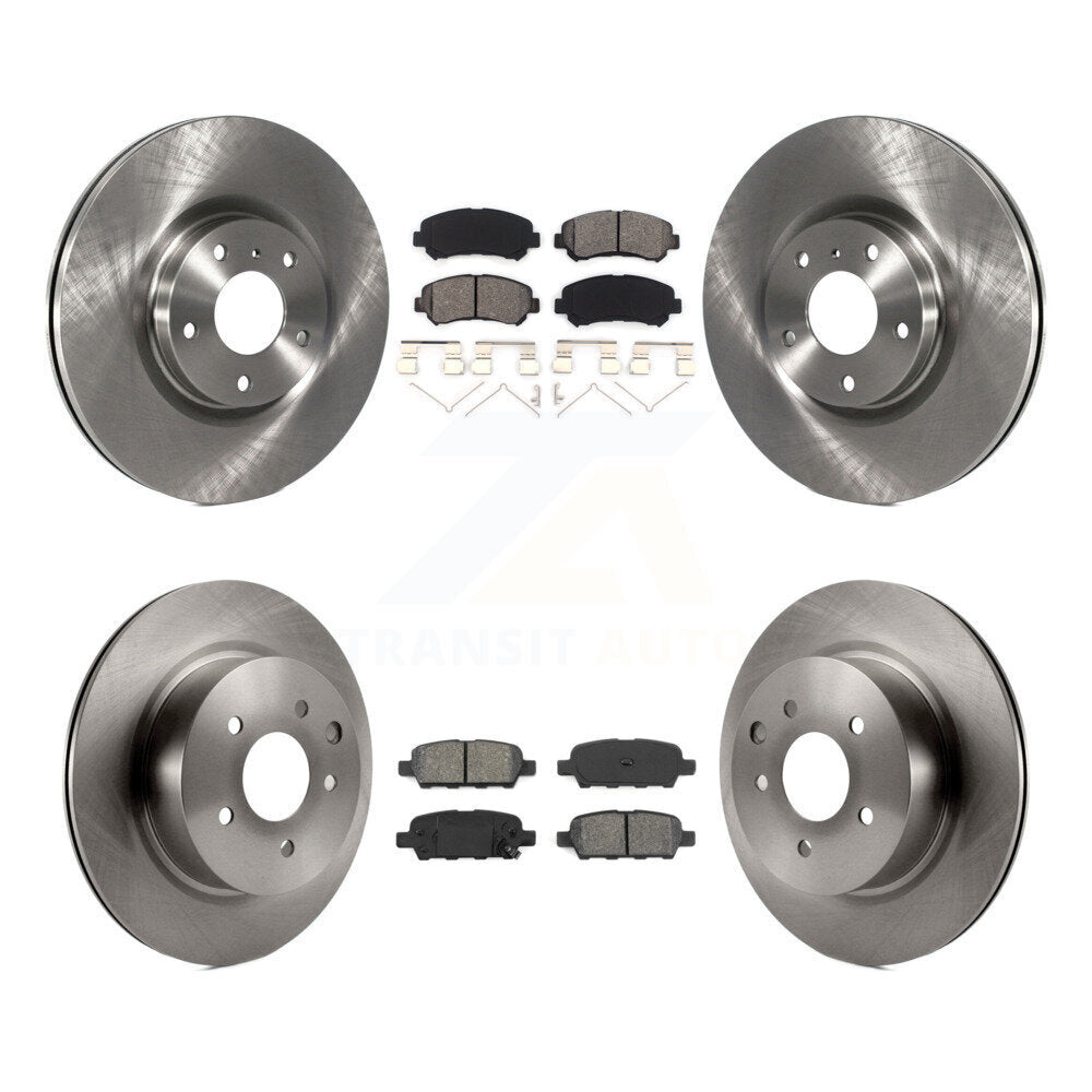 [Avant + Arrière] Kit de Disque et plaquette (semi-métallique) de frein pour Nissan Maxima K8S-103139