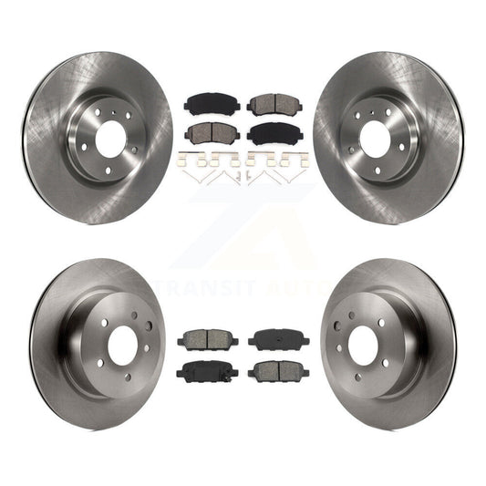 [Avant + Arrière] Kit de Disque et plaquette (semi-métallique) de frein pour Nissan Maxima K8S-103139