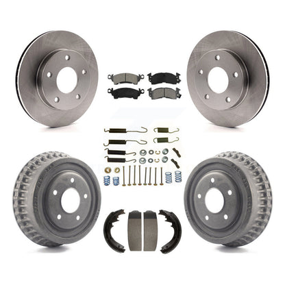 [Avant + Arrière] Kit de Disque et plaquette (semi-métallique) de frein pour GMC Jimmy K8S-103146