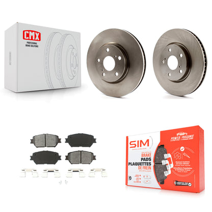 [Avant] Kit de Disque et plaquette (semi-métallique) de frein pour Lexus IS250 GS300 K8S-103152