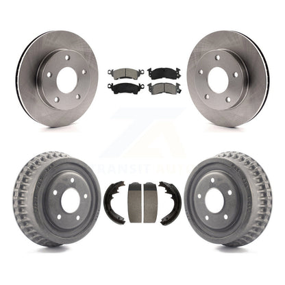 [Avant + Arrière] Kit de Disque et plaquette (semi-métallique) de frein pour GMC Jimmy K8S-103197
