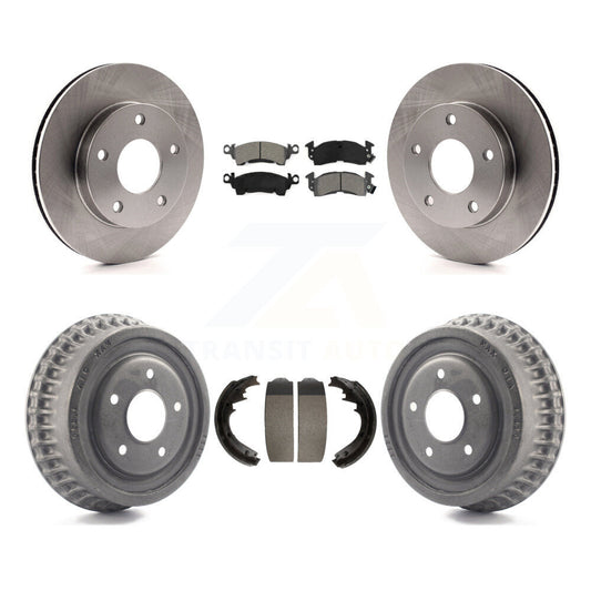 [Avant + Arrière] Kit de Disque et plaquette (semi-métallique) de frein pour GMC Jimmy K8S-103197