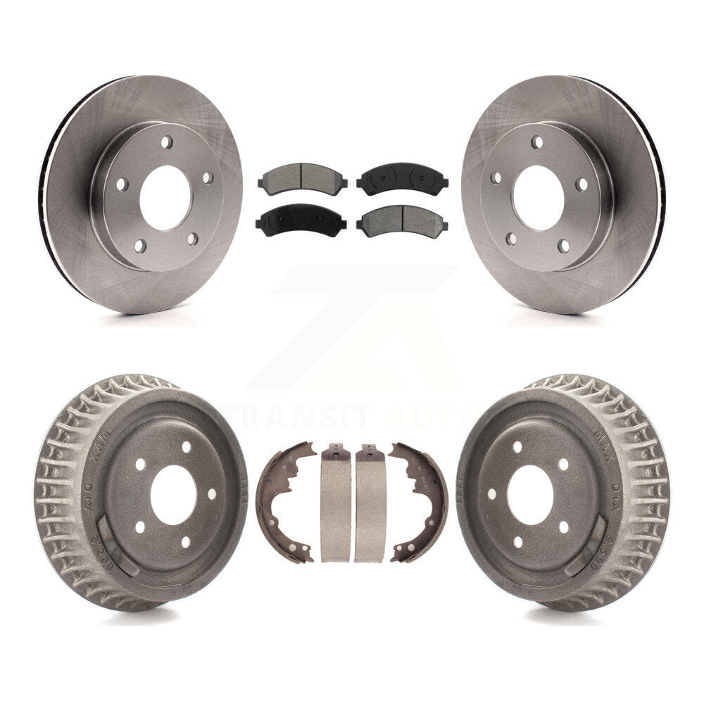 [Avant + Arrière] Kit de Disque et plaquette (semi-métallique) de frein pour 1997 Chevrolet Blazer GMC Jimmy K8S-103198