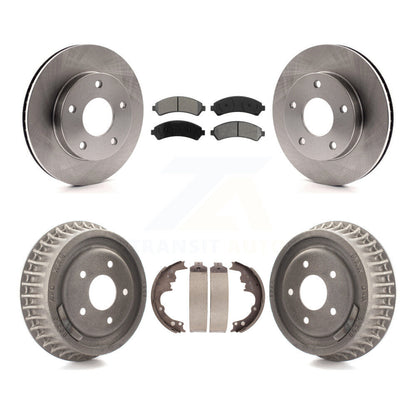 [Avant + Arrière] Kit de Disque et plaquette (semi-métallique) de frein pour 1997 Chevrolet Blazer GMC Jimmy K8S-103198