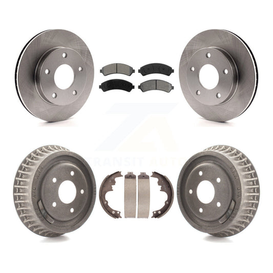[Avant + Arrière] Kit de Disque et plaquette (semi-métallique) de frein pour 1997 Chevrolet Blazer GMC Jimmy K8S-103198