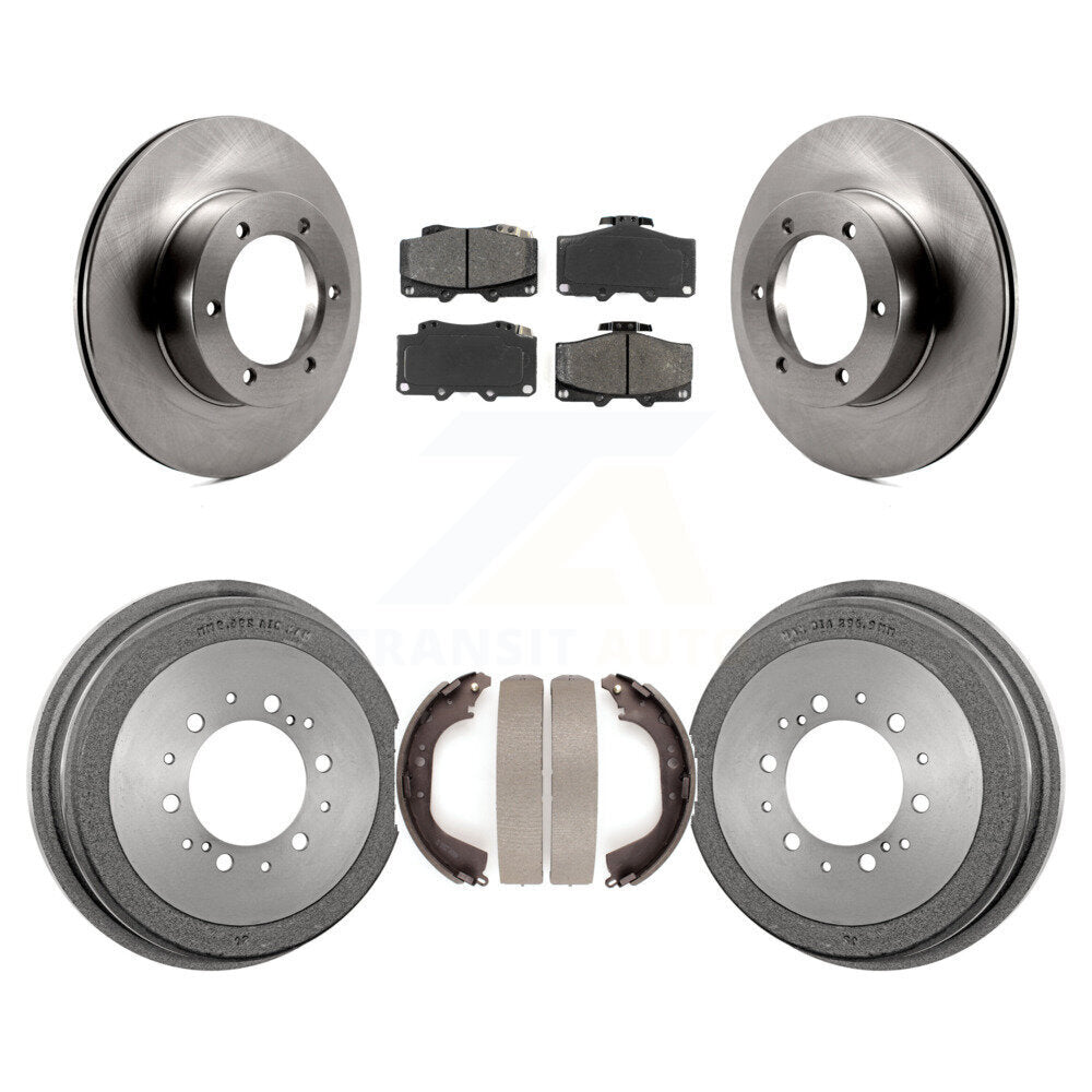 [Avant + Arrière] Kit de Disque et plaquette (semi-métallique) de frein pour Toyota Pickup 4Runner K8S-103199