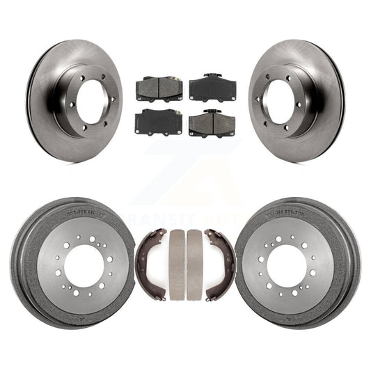[Avant + Arrière] Kit de Disque et plaquette (semi-métallique) de frein pour Toyota Pickup 4Runner K8S-103199