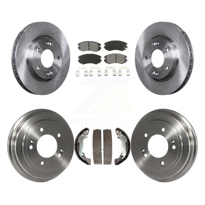 [Avant + Arrière] Kit de Disque et plaquette (semi-métallique) de frein pour Hyundai Elantra K8S-103200