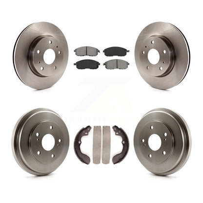 [Avant + Arrière] Kit de Disque et plaquette (semi-métallique) de frein pour 2007-2012 Suzuki SX4 rear brakes K8S-103202
