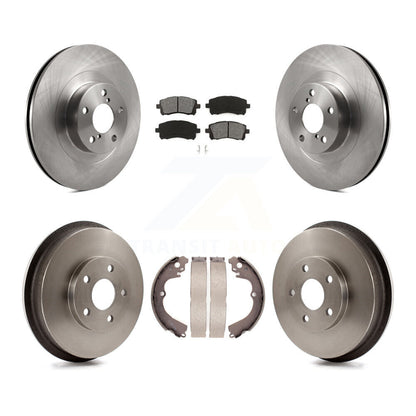 [Avant + Arrière] Kit de Disque et plaquette (semi-métallique) de frein pour Subaru Impreza WRX K8S-103208