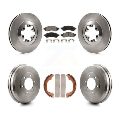[Avant + Arrière] Kit de Disque et plaquette (semi-métallique) de frein pour Chevrolet Colorado GMC Canyon K8S-103210