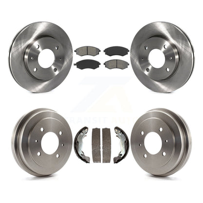 [Avant + Arrière] Kit de Disque et plaquette (semi-métallique) de frein pour Hyundai Elantra rear brakes K8S-103229