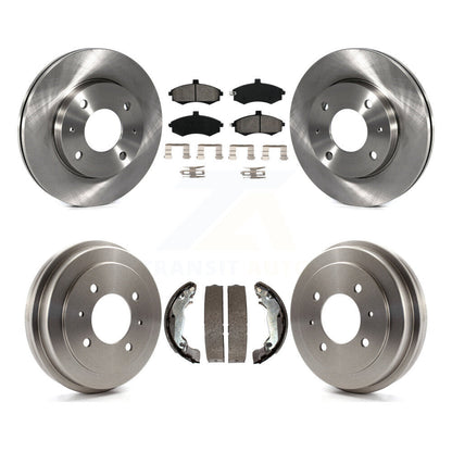 [Avant + Arrière] Kit de Disque et plaquette (semi-métallique) de frein pour Hyundai Elantra rear brakes K8S-103230