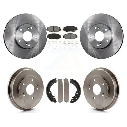 [Avant + Arrière] Kit de Disque et plaquette (semi-métallique) de frein pour Honda Accord Fit K8S-103241