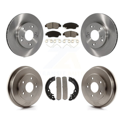 [Avant + Arrière] Kit de Disque et plaquette (semi-métallique) de frein pour 2006-2008 Honda Civic Hybrid K8S-103244