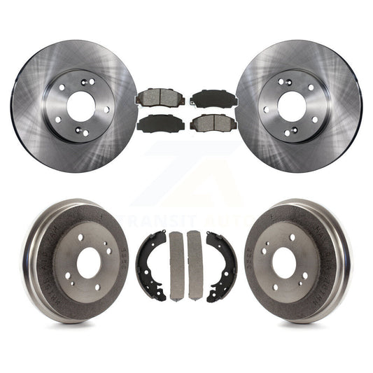 [Avant + Arrière] Kit de Disque et plaquette (semi-métallique) de frein pour 1998-2002 Honda Accord 3.0L K8S-103246