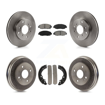 [Avant + Arrière] Kit de Disque et plaquette (semi-métallique) de frein pour 1998-2002 Honda Accord Sedan avec 2.3L K8S-103248