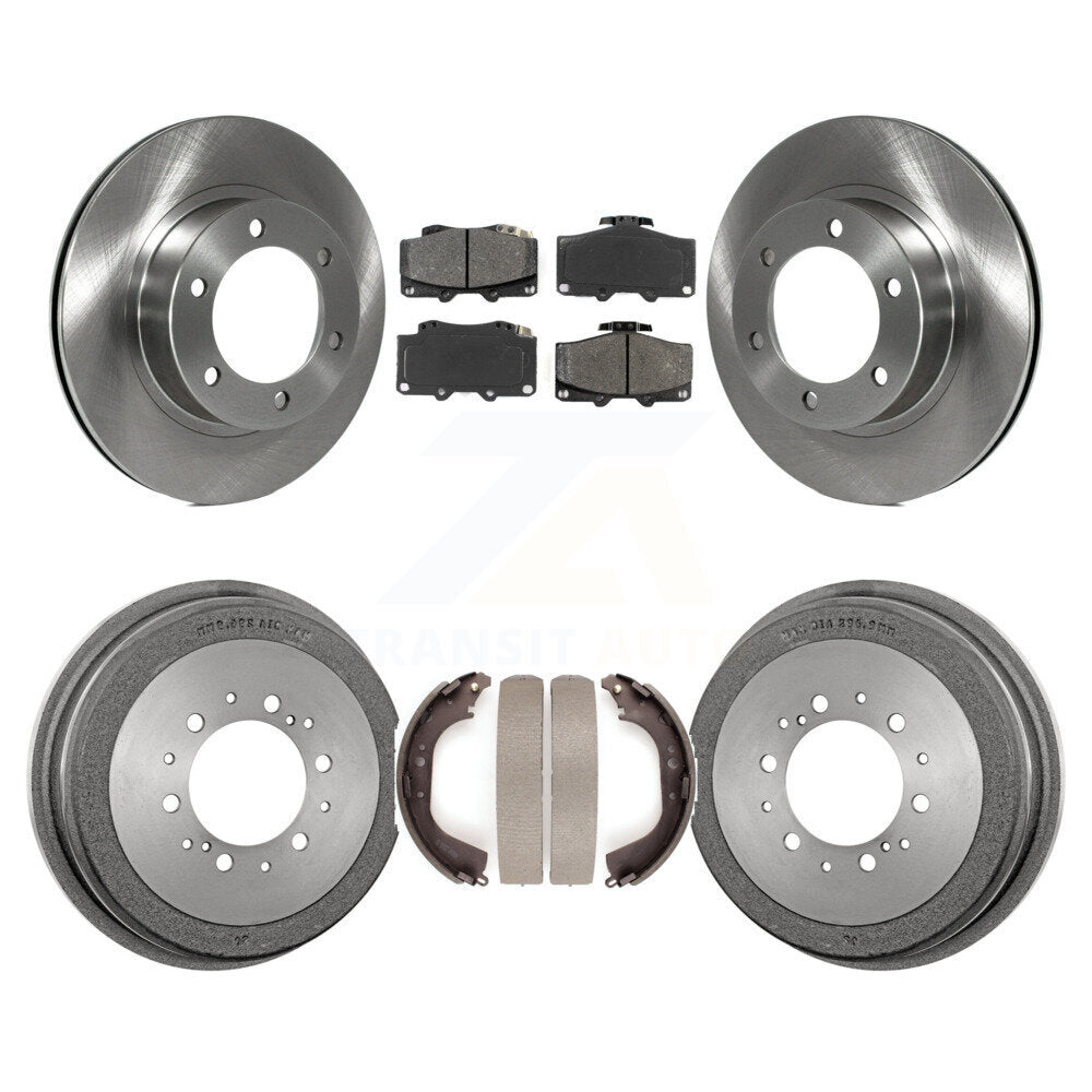 [Avant + Arrière] Kit de Disque et plaquette (semi-métallique) de frein pour Toyota 4Runner K8S-103254