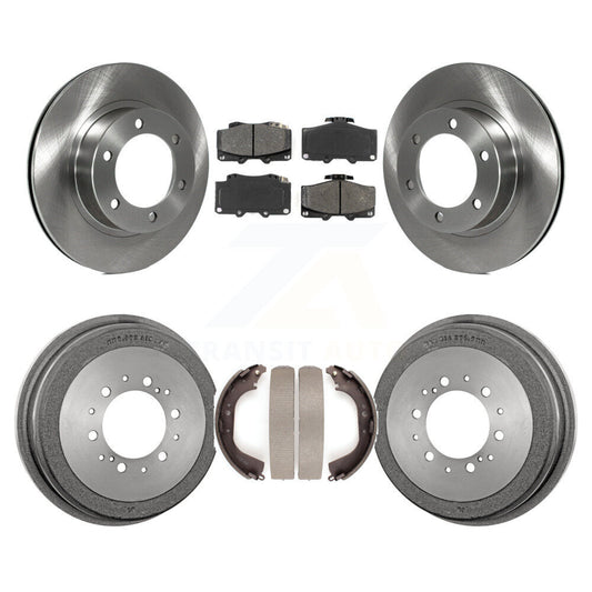 [Avant + Arrière] Kit de Disque et plaquette (semi-métallique) de frein pour Toyota 4Runner K8S-103254
