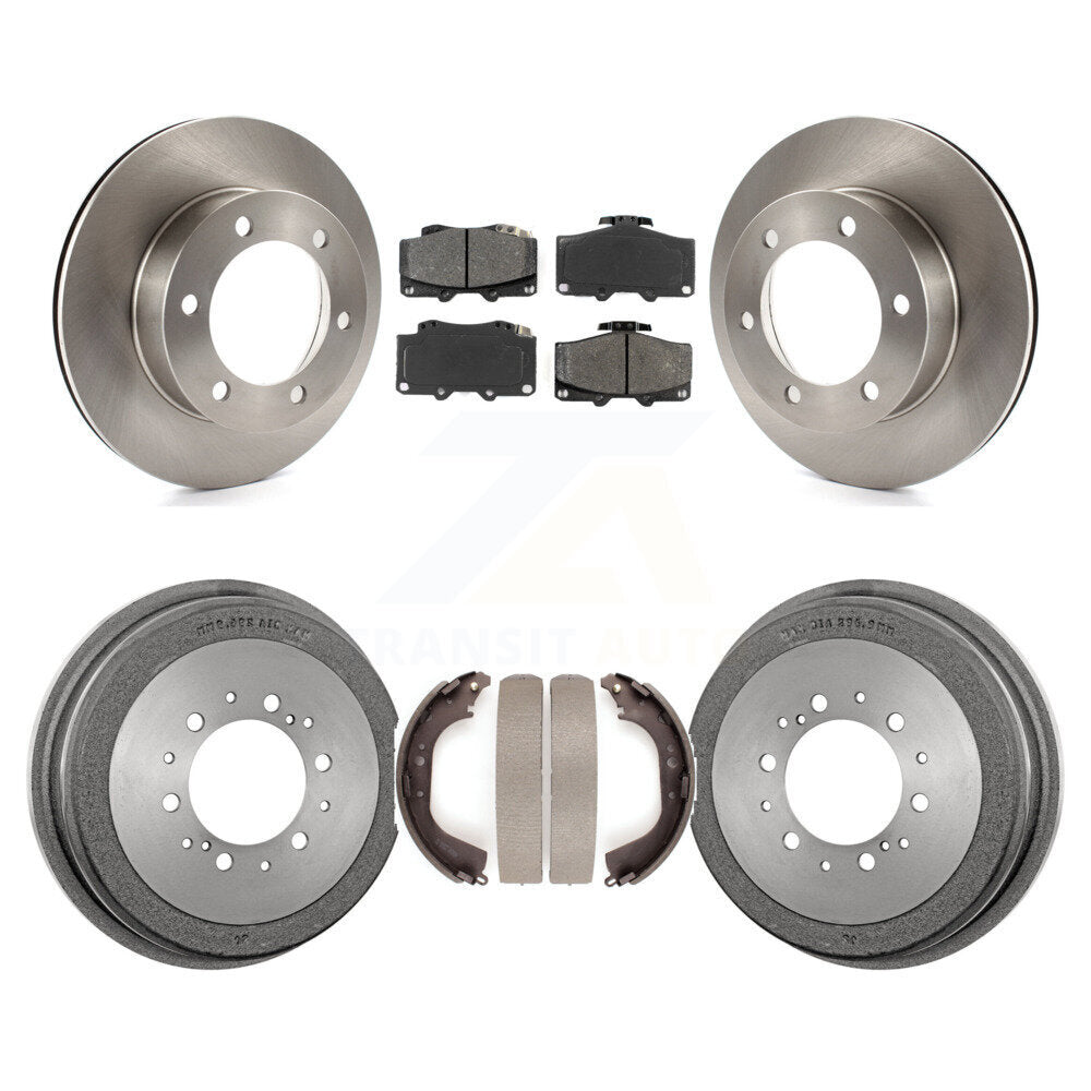 [Avant + Arrière] Kit de Disque et plaquette (semi-métallique) de frein pour Toyota 4Runner Tacoma K8S-103255