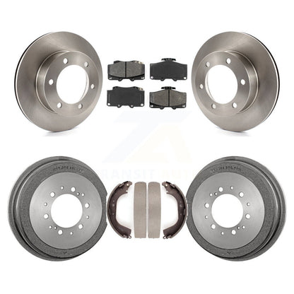 [Avant + Arrière] Kit de Disque et plaquette (semi-métallique) de frein pour Toyota 4Runner Tacoma K8S-103255