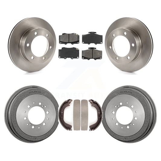 [Avant + Arrière] Kit de Disque et plaquette (semi-métallique) de frein pour Toyota 4Runner Tacoma K8S-103255