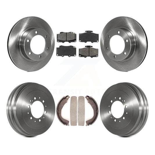 [Avant + Arrière] Kit de Disque et plaquette (semi-métallique) de frein pour Toyota Tacoma 4Runner K8S-103256