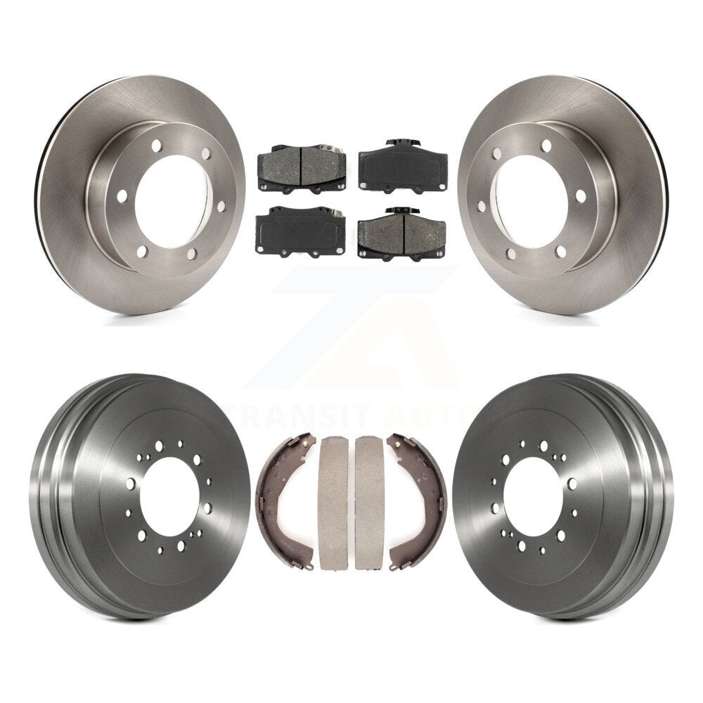 [Avant + Arrière] Kit de Disque et plaquette (semi-métallique) de frein pour Toyota Tacoma 4Runner K8S-103258