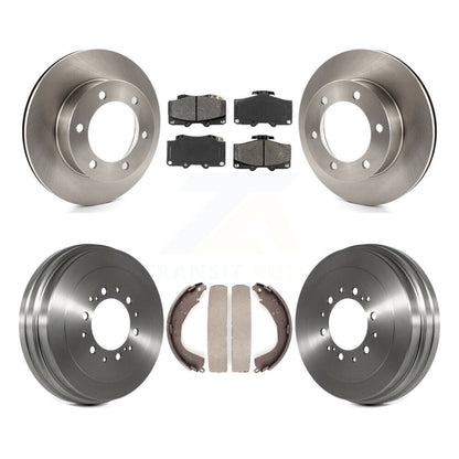 [Avant + Arrière] Kit de Disque et plaquette (semi-métallique) de frein pour Toyota Tacoma 4Runner K8S-103258