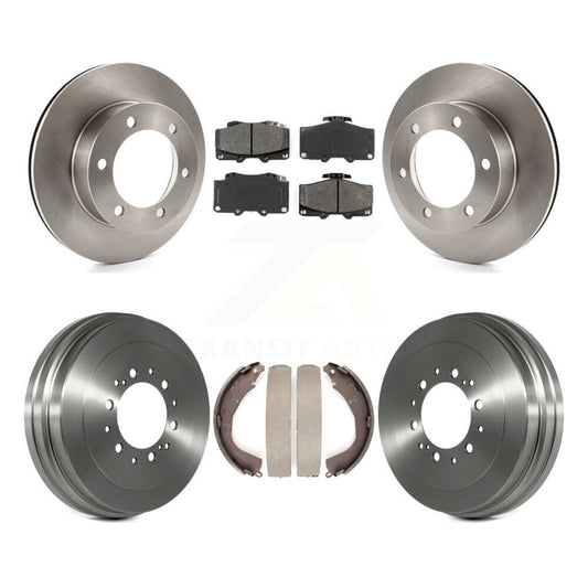 [Avant + Arrière] Kit de Disque et plaquette (semi-métallique) de frein pour Toyota Tacoma 4Runner K8S-103258