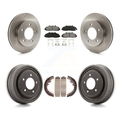 [Avant + Arrière] Kit de Disque et plaquette (semi-métallique) de frein pour Ford F-150 4WD K8S-103263