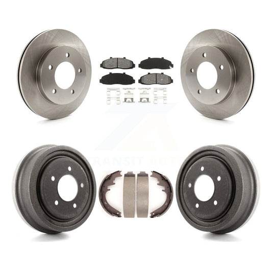 [Avant + Arrière] Kit de Disque et plaquette (semi-métallique) de frein pour Ford F-150 4WD K8S-103263