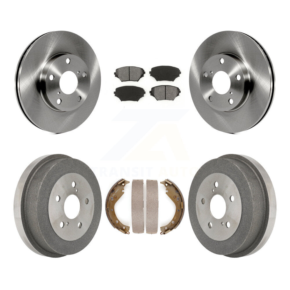 [Avant + Arrière] Kit de Disque et plaquette (semi-métallique) de frein pour Toyota RAV4 K8S-103270