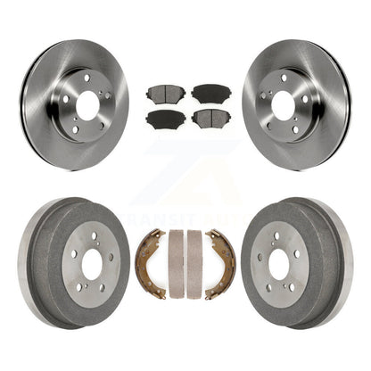 [Avant + Arrière] Kit de Disque et plaquette (semi-métallique) de frein pour Toyota RAV4 K8S-103270
