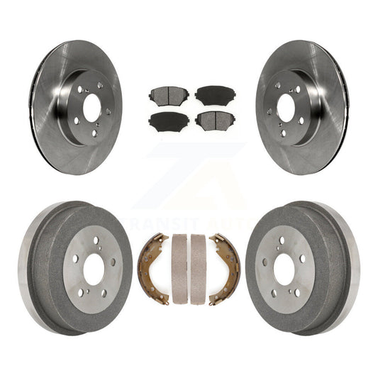 [Avant + Arrière] Kit de Disque et plaquette (semi-métallique) de frein pour 2003 Toyota RAV4 BATTERY EV (EV BEV) engine K8S-103271